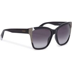 Okulary przeciwsłoneczne FURLA - Magia 995294 D 240F RE0 Onyx. Czarne okulary przeciwsłoneczne damskie marki Furla. Za 850,00 zł.