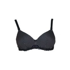 Noppies Biustonosz dla kobiet karmiących SPACER DOT navy - niebieski. Niebieskie biustonosze z paskami marki Noppies, z elastanu. Za 125,00 zł.