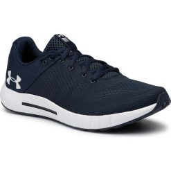 Buty UNDER ARMOUR - Ua Micro G Pursuit 3000011-402 Nvy. Niebieskie buty sportowe męskie Under Armour, z tworzywa sztucznego, bez zapięcia, do biegania. Za 279,00 zł.
