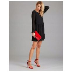 KopertÓwka torebka wizytowa wieczorowa rovicky. Szare kopertówki damskie ROVICKY, w paski, eleganckie, małe. Za 59,90 zł.