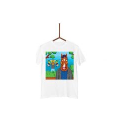 Koszulka Retro Game BoJack - Duck Hunt Męska. Białe koszulki męskie Failfake, s, bez wzorów, retro, bez kołnierzyka, bez rękawów. Za 130,00 zł.