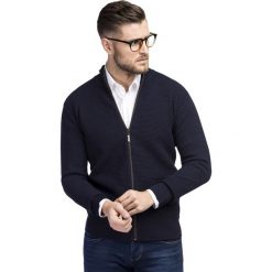 Sweter OSCAR SWGR000232. Pomarańczowe swetry męskie Giacomo Conti, na zimę, m, bez wzorów, z bawełny, bez kołnierzyka, bez kaptura. Za 199,00 zł.