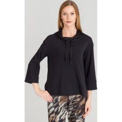 BLUZA DEHA. Czarne bluzy damskie Deha, xs, bez wzorów, z bawełny, bez rękawów, bez kaptura. Za 184,50 zł.