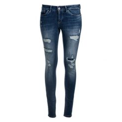 Pepe Jeans Jeansy Damskie Pixie 26/30, Niebieskie. Niebieskie jeansy damskie marki Pepe Jeans, z jeansu. W wyprzedaży za 377,00 zł.