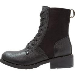 Botki damskie lity: GStar LABOUR BOOT Botki sznurowane black