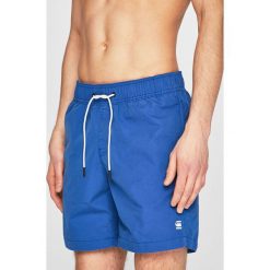 G-Star Raw - Kąpielówki. Niebieskie kąpielówki męskie G-Star RAW, m, bez wzorów, z poliesteru. W wyprzedaży za 179,90 zł.