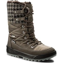 Buty zimowe damskie: Śniegowce MANITU – 991171 Beige 8