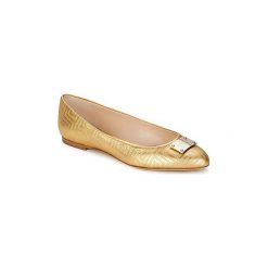 Baleriny Versace DSCD163. Żółte baleriny damskie marki VERSACE. Za 1103,40 zł.