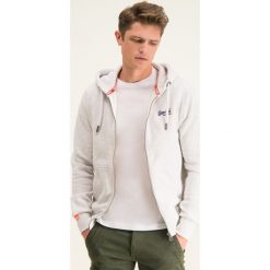 Bluza Superdry Label M20007NS. Niebieskie bluzy męskie Superdry, m, bez wzorów, z bawełny, bez kołnierzyka, bez rękawów, bez kaptura. Za 339,00 zł.
