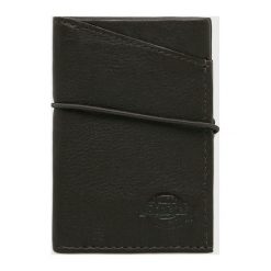 Dickies - Portfel skórzany. Pomarańczowe portfele męskie marki Dickies, z bawełny. W wyprzedaży za 79,90 zł.