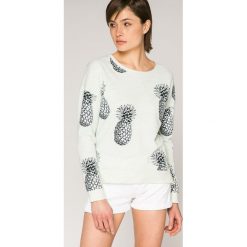 Roxy - Bluza. Zielone bluzy damskie Roxy, s, bez wzorów, z bawełny, bez rękawów, bez kaptura. W wyprzedaży za 159,90 zł.