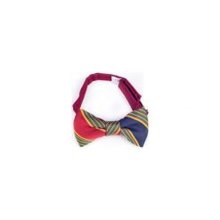 MUCHA JEDWABNA GOTOWA RED STRIPS. Czerwone muszki męskie marki R3s men's accessories, bez wzorów, z jedwabiu. Za 59,00 zł.