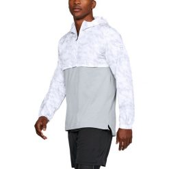 Kurtki sportowe męskie: Under Armour Kurtka męska Wind Anorak biała r. M (1311107-035)