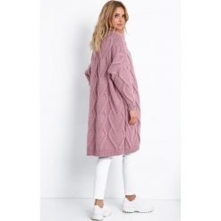 Kardigan F686 różowy. Różowe swetry damskie Tagless, s. Za 237,50 zł.