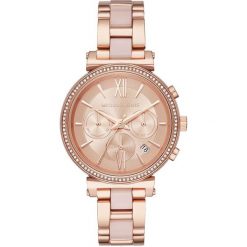 Zegarek MICHAEL KORS - Sofie MK6560 Rose Gold/Rose Gold. Różowe zegarki damskie marki Michael Kors. Za 1269,00 zł.