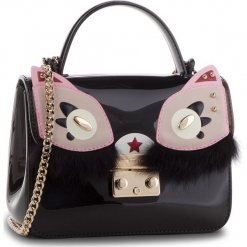 Torebka FURLA - Candy Ginger 978625 B BTF9 I75 Onyx/Toni Perla. Czarne torebki klasyczne damskie Furla, z tworzywa sztucznego, duże. W wyprzedaży za 629,00 zł.