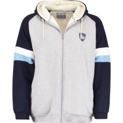 Kurtki męskie bomber: BAD RHINO BORG LINED Kurtka przejściowa grey marl