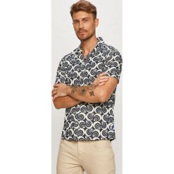 Scotch & Soda - Koszula. Niebieskie koszule męskie Scotch & Soda, s, bez wzorów, z bawełny, klasyczne, z klasycznym kołnierzykiem, z krótkim rękawem. Za 339,90 zł.