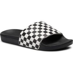 Klapki VANS - Slide-On VN0004KIIP91 (Checkerboard) White. Czarne klapki męskie Vans, bez wzorów, ze skóry ekologicznej. Za 159,00 zł.