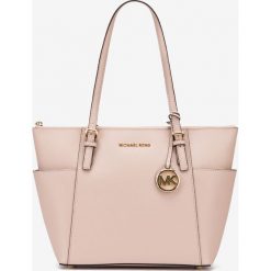 Michael Kors Jet Set Medium Torebka Różowy. Różowe torebki klasyczne damskie Michael Kors, bez wzorów, ze skóry, bez dodatków. Za 1110,95 zł.
