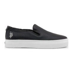U.S. POLO ASSN. tenisówki slip-on damskie 38 czarny. Czarne trampki i tenisówki damskie U.S. Polo Assn., bez wzorów, bez zapięcia. Za 289,00 zł.