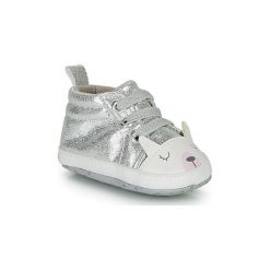 Buty Dziecko Chicco NOLINDA. Szare trampki dziewczęce Chicco, bez wzorów, bez zapięcia. Za 69,00 zł.