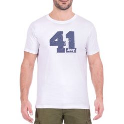 T-shirty męskie: T-shirt w kolorze białym