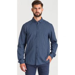 KOSZULA Joop! Jeans. Niebieskie koszule męskie m, z haftami, z jeansu. Za 249,00 zł.