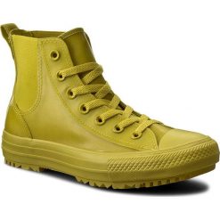 Trampki CONVERSE - Ctas Chelsea Boot Rubber Hi 553267C Bitter Lemon/Bitter Lemon. Zielone półbuty damskie Converse, bez wzorów, z gumy, bez zapięcia. W wyprzedaży za 189,00 zł.
