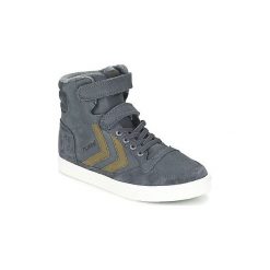 Buty Dziecko Hummel STADIL OILED HIGH JR. Szare trampki chłopięce marki Hummel. Za 244,30 zł.