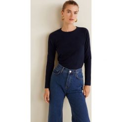 Mango - Sweter Puntoray. Niebieskie bez kategorii marki Mango, s, z poliesteru, z okrągłym kołnierzem. W wyprzedaży za 49,90 zł.