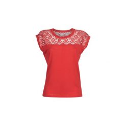 T-shirty z krótkim rękawem Only ONLNICOLE. Czerwone t-shirty damskie marki ONLY, s, bez wzorów, bez kołnierzyka. Za 79,00 zł.