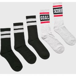 Brave Soul - Skarpety (5 pack). Szare skarpetki męskie marki Brave Soul, z elastanu. Za 69,90 zł.