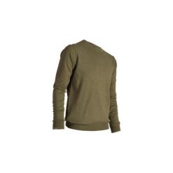 Sweter do golfa męski. Szare swetry męskie INESIS, xl, bez wzorów, z bawełny, z golfem, bez kaptura. Za 59,99 zł.