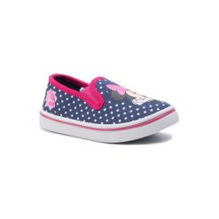 MICKEY&FRIENDS CP40-1726DSTC. Niebieskie trampki dziewczęce Mickey&Friends, bez wzorów, z tworzywa sztucznego, bez zapięcia. Za 49,99 zł.