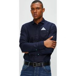 Scotch & Soda - Koszula. Białe koszule męskie marki Scotch & Soda, m, bez wzorów, z bawełny, z włoskim kołnierzykiem, z długim rękawem. W wyprzedaży za 269,90 zł.