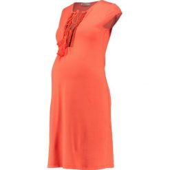 Sukienki: Queen Mum DRESS Sukienka z dżerseju spicy red