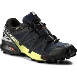 Buty sportowe męskie: Buty SALOMON – Speedcross 4 Nocturne Gtx GORE-TEX 394456 27 G0 Navy Blazer/Ombre Blue/Lime Punch.