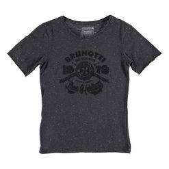 T-shirty chłopięce z nadrukiem: Koszulka „Alexor JR” w kolorze antracytowym