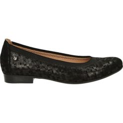 Baleriny - 438 BZ KRA NE. Czarne baleriny damskie zamszowe marki Venezia. Za 169,00 zł.