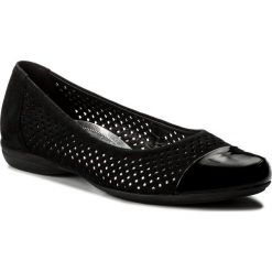 Baleriny GABOR - 42.027.87 Schwarz. Czarne baleriny damskie zamszowe marki Gabor. Za 379,00 zł.