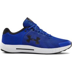 Under Armour Micro G® Pursuit BP Tenisówki Niebieski. Niebieskie trampki męskie Under Armour, bez wzorów, z materiału, bez zapięcia. Za 257,95 zł.