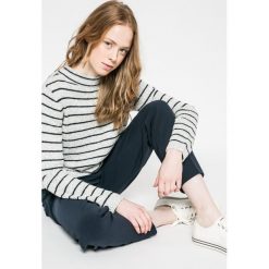 Broadway - Sweter Milla. Szare swetry klasyczne damskie marki Broadway, l, z bawełny. W wyprzedaży za 59,90 zł.