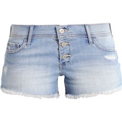 Bermudy damskie: Hollister Co. Szorty jeansowe light destroy