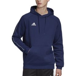 ADIDAS CORE 18 > CV3332. Bluzy męskie Adidas, xl, bez wzorów, z bawełny, klasyczne, z kapturem, bez rękawów, bez kaptura. W wyprzedaży za 89,99 zł.