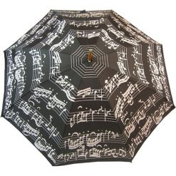Parasole: Parasol „Notes” w kolorze czarno-białym