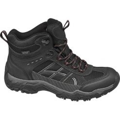 Trekkingowe buty męskie Highland Creek czarne. Czarne buty trekkingowe męskie Highland Creek, z materiału, na sznurówki. Za 159,90 zł.