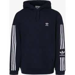 Adidas Originals - Męska bluza nierozpinana, niebieski. Niebieskie bluzy męskie adidas Originals, s, bez wzorów, klasyczne, z klasycznym kołnierzykiem, bez rękawów, bez kaptura. Za 259,95 zł.