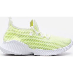 Sneakersy z siatką - Żółty. Żółte sneakersy damskie House. W wyprzedaży za 49,99 zł.