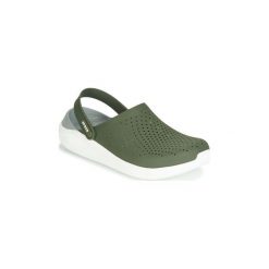 Chodaki Crocs LITERIDE CLOG. Zielone klapki damskie Crocs, bez wzorów. Za 249,00 zł.